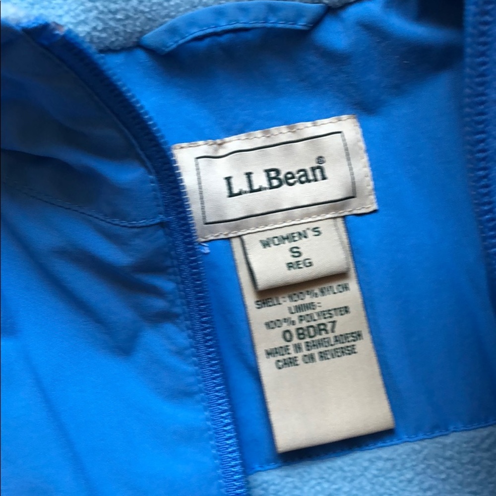 Small LLBean Blue Vest - Picture 2 of 4